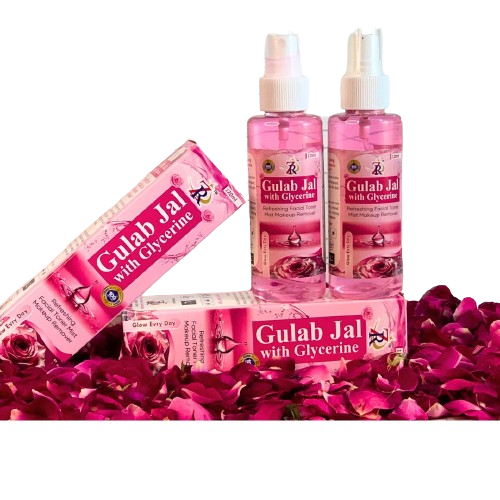 🔥 Organic Gulab Jal with Glycerin – Hydrating & Refreshing Facial Mist