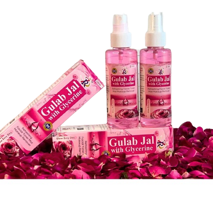 🔥 Organic Gulab Jal with Glycerin – Hydrating & Refreshing Facial Mist